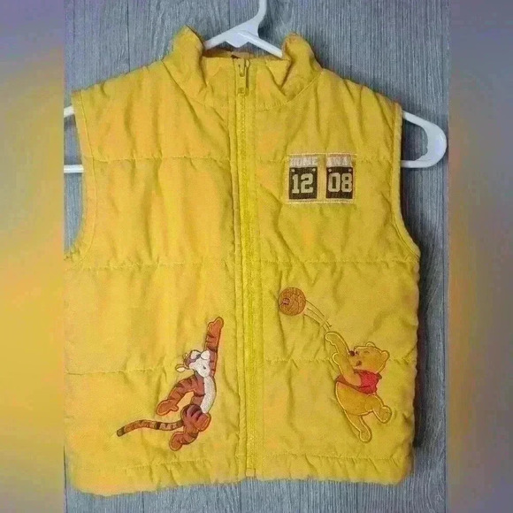 Vintage Disney Winnie the pooh and tigger kids' vest size 4t - Picture 1 of 4